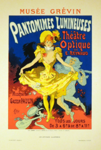 Pantomimes Lumineuses Color Lithograph after Jules Cheret