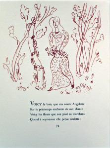 Florilege des Amours Plate 27 Original Lithograph by Henri Matisse