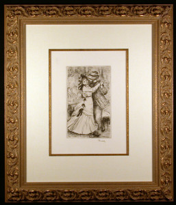 Original Etching by Renoir from 1890