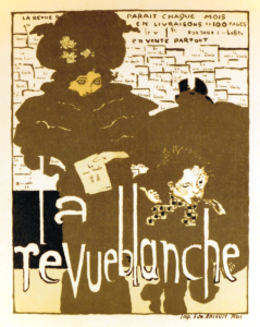 Revue Blanche Color Lithograph after Pierre Bonnard