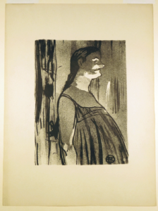 Madam Abdala Original Lithograph by Toulouse-Lautrec
