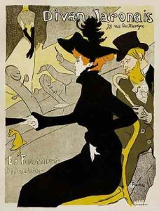 Divan Japonais Lithograph after Toulouse-Lautrec