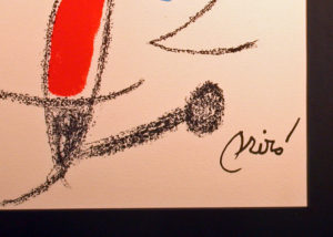 Miro Lithograph Maravillas 10 Signature