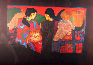 Recuerdos Antiquos Original Art by Amado Pena