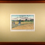 Original Lithograph after a woodcut by Henri Riviere