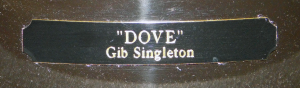 Dove, Original Sculpture by Gib Singleton